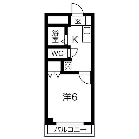 ハッピーコート甲南山手の物件間取画像